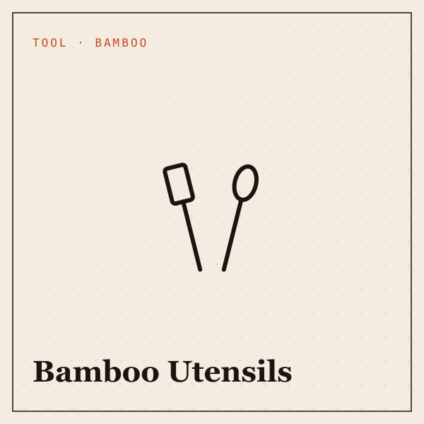 Bamboo Utensil Set