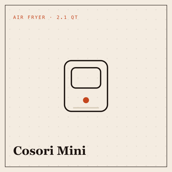 Cosori 2.1QT Mini Air Fryer