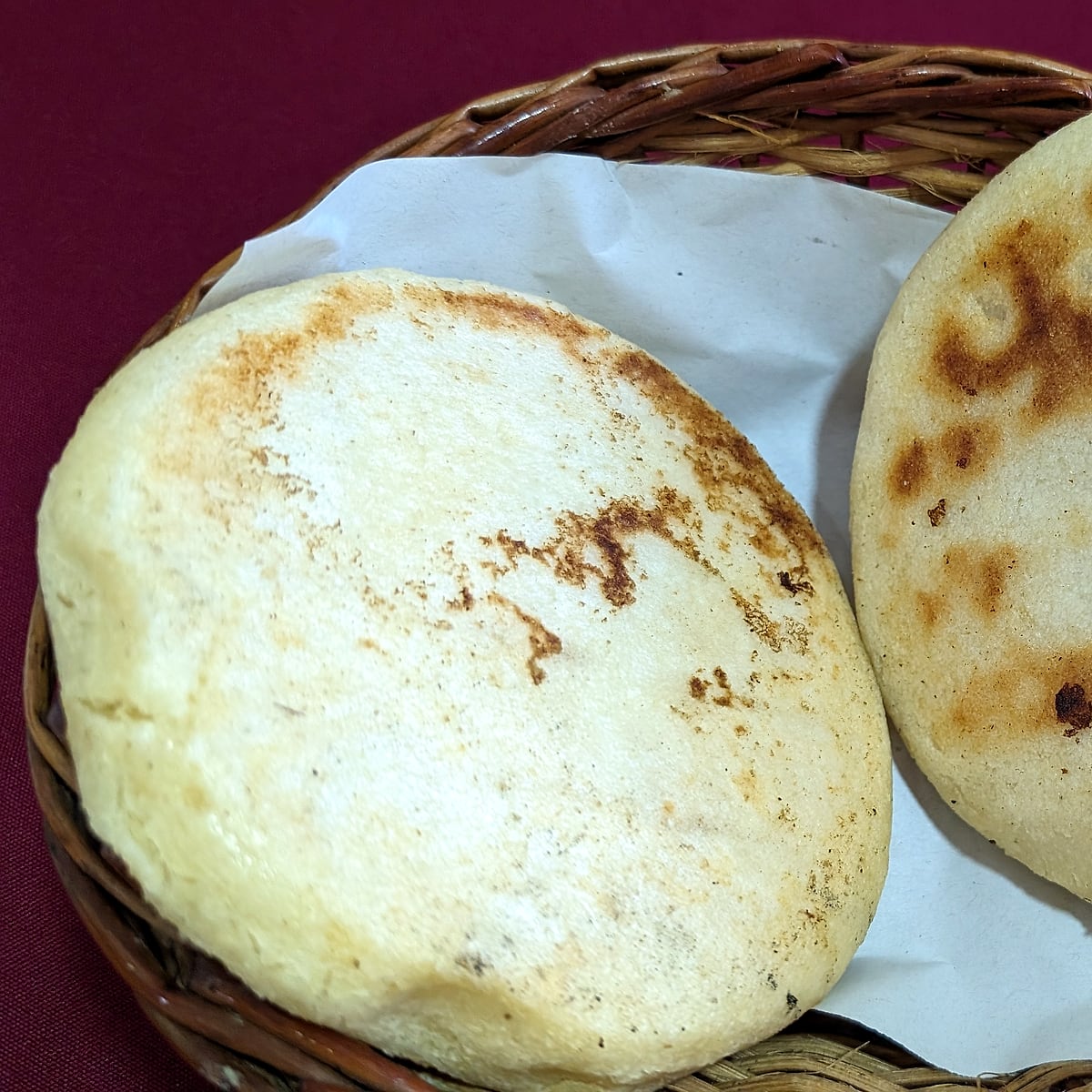 Air Fryer Cheese Arepas