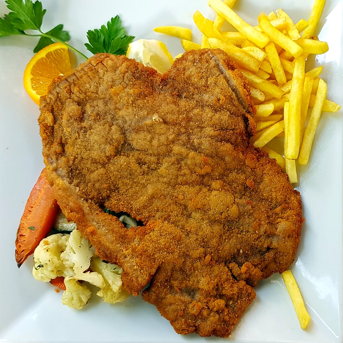 Air Fryer Chicken Schnitzel