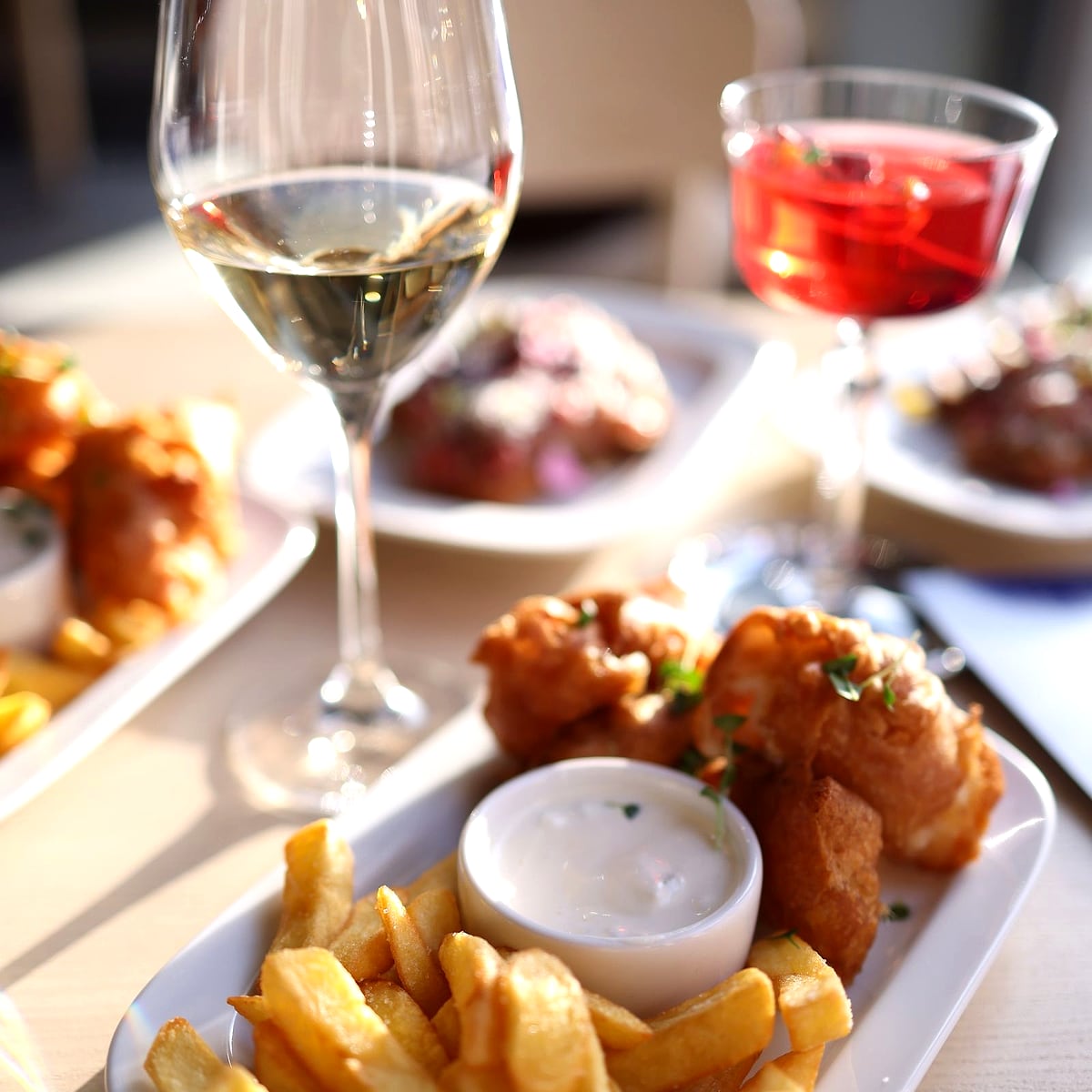 Air Fryer Fish and Chips