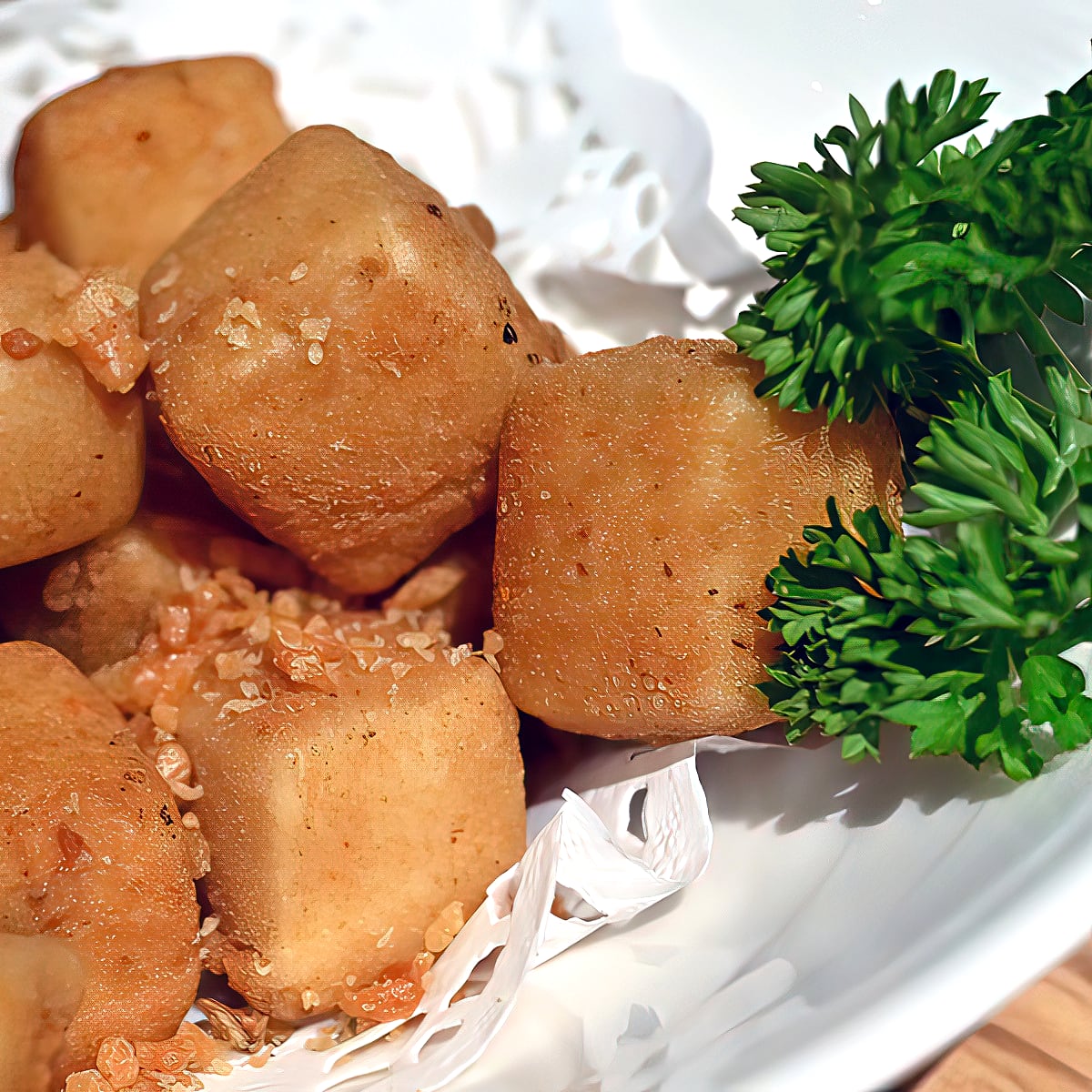 Air Fryer Gochujang Tofu Bites