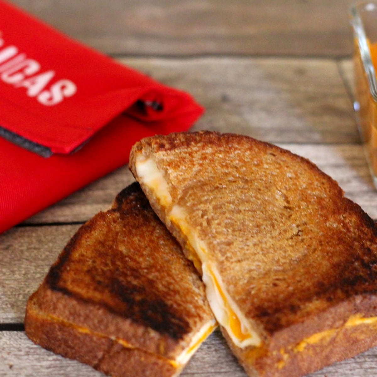 Air Fryer Grilled Cheese