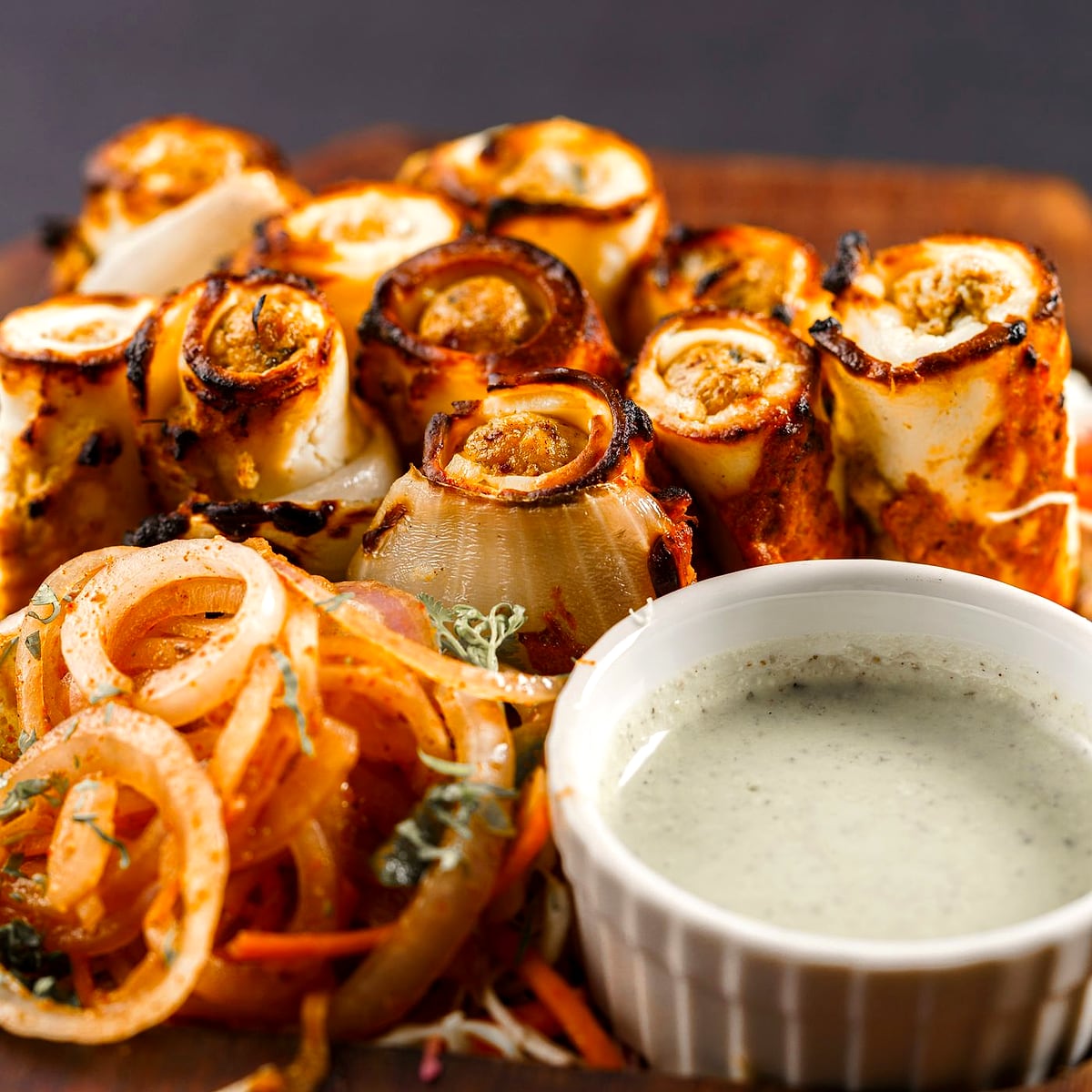 Air Fryer Paneer Tikka (Gluten-Free, Vegetarian)