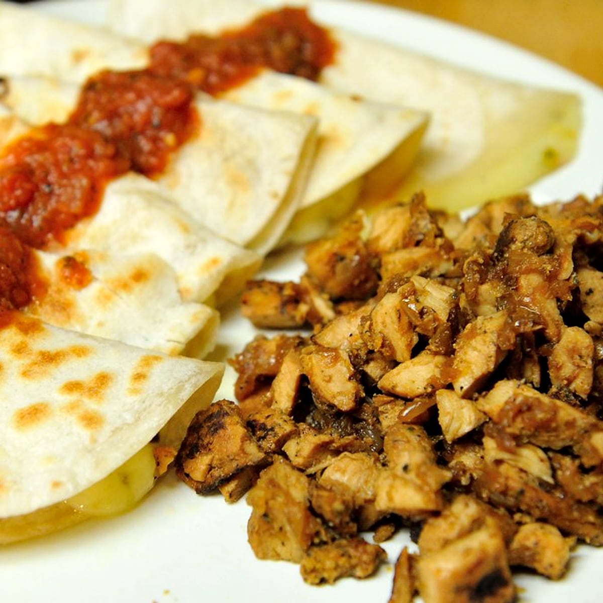 Air Fryer Quesadillas