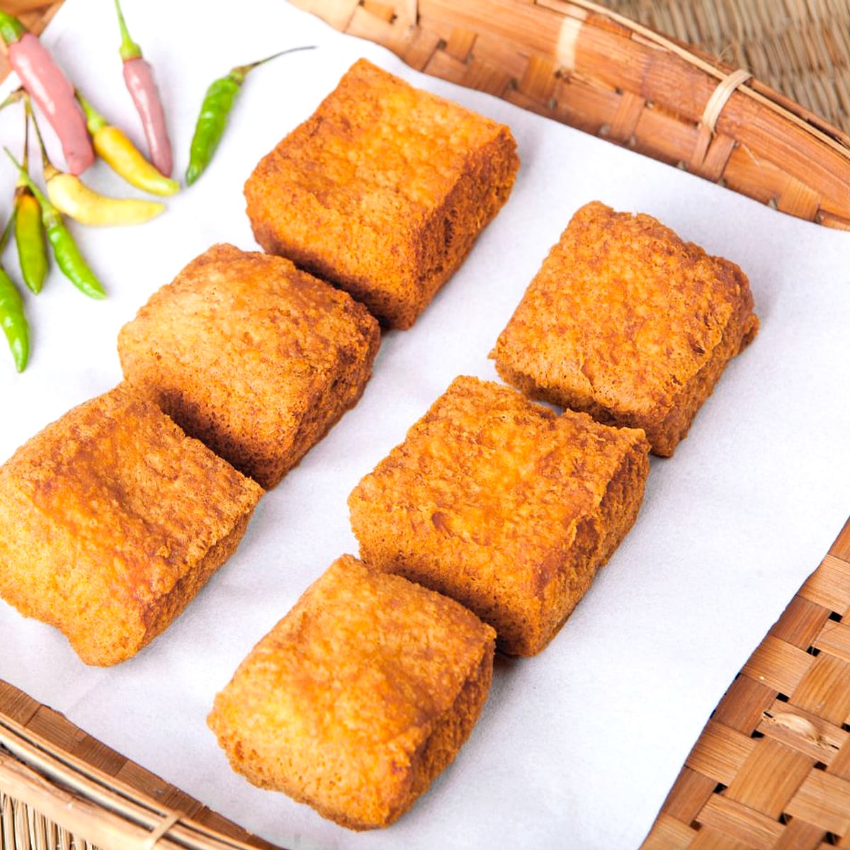 Air Fryer Salt & Pepper Tofu