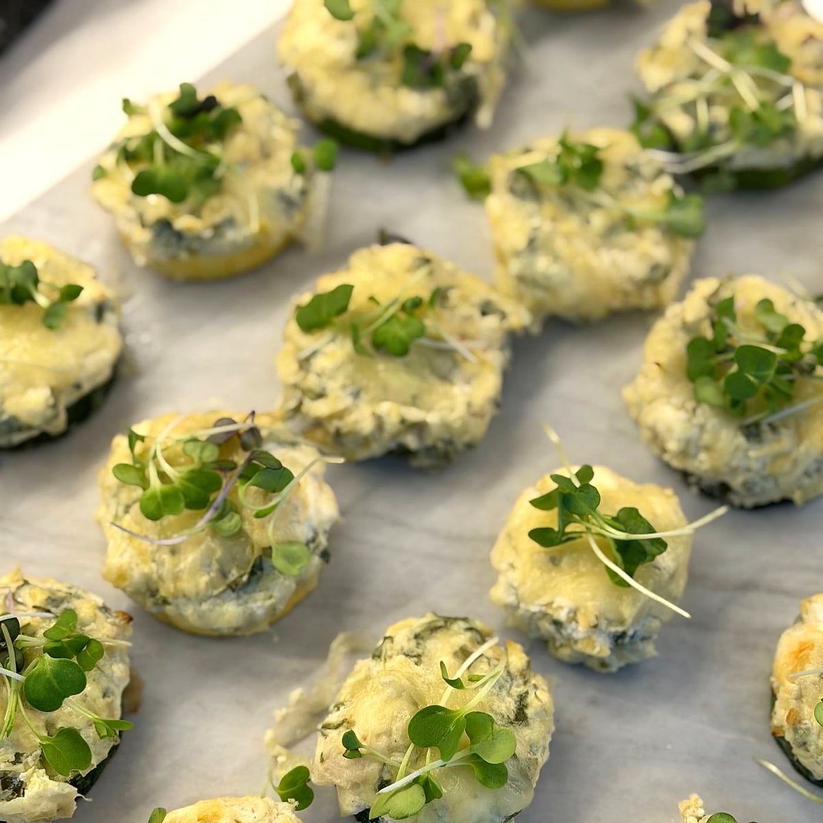 Air Fryer Stuffed Mushrooms (Vegan, Gluten-Free)