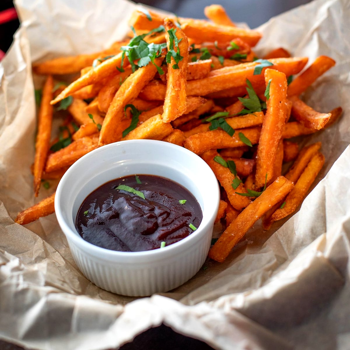 Air Fryer Sweet Potato Fries (Vegan, Gluten-Free)