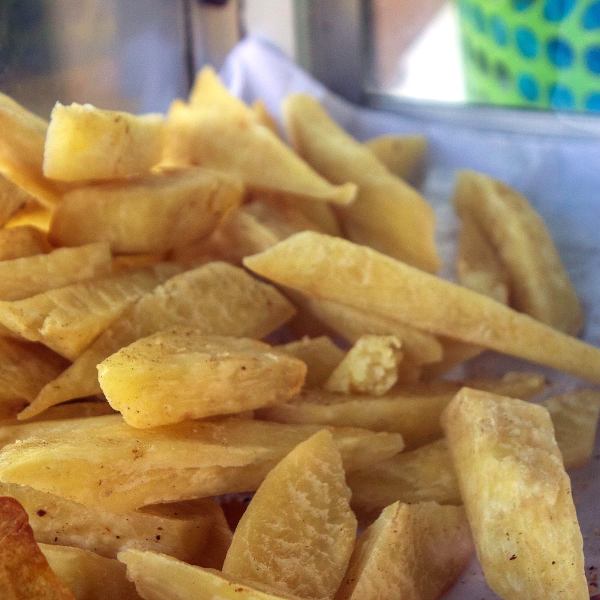 Air Fryer Yam Fries (Dundun)